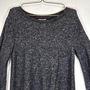 Old Navy Black Grey Long Sleeve Top Size S Kids